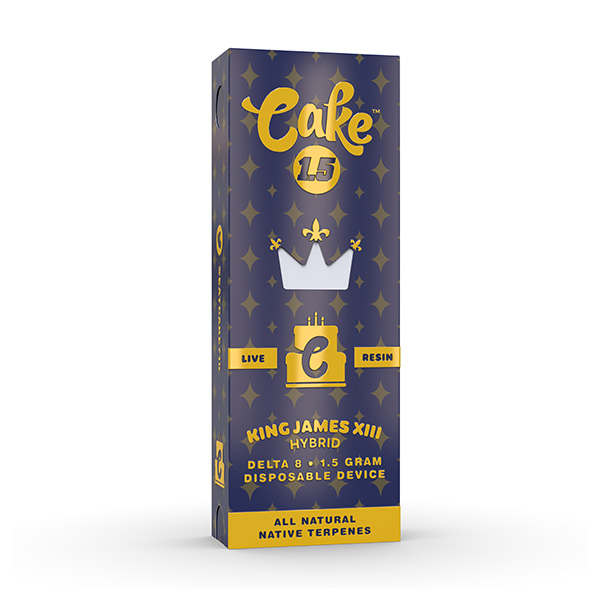 Cake Delta 8 Live Resin Disposable Vape | 1.5 gram