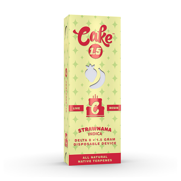Cake Delta 8 Live Resin Disposable Vape | 1.5 gram