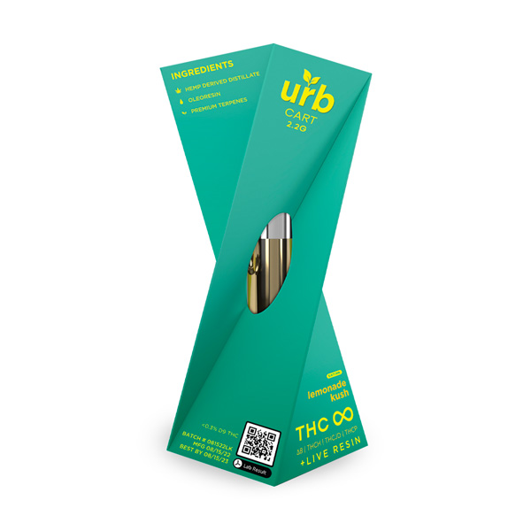 Buy URB THC Infinity Live Resin Cartridge