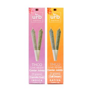 Buy Urb Live Resin THC-O Caviar Joints