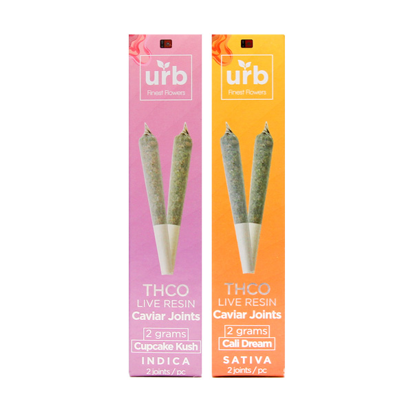 Buy Urb Live Resin THC-O Caviar Joints